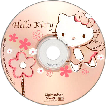 Hello Kitty 52X CD-RN(25J)